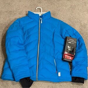 Gerbing Blue Heated Puffer Jacket